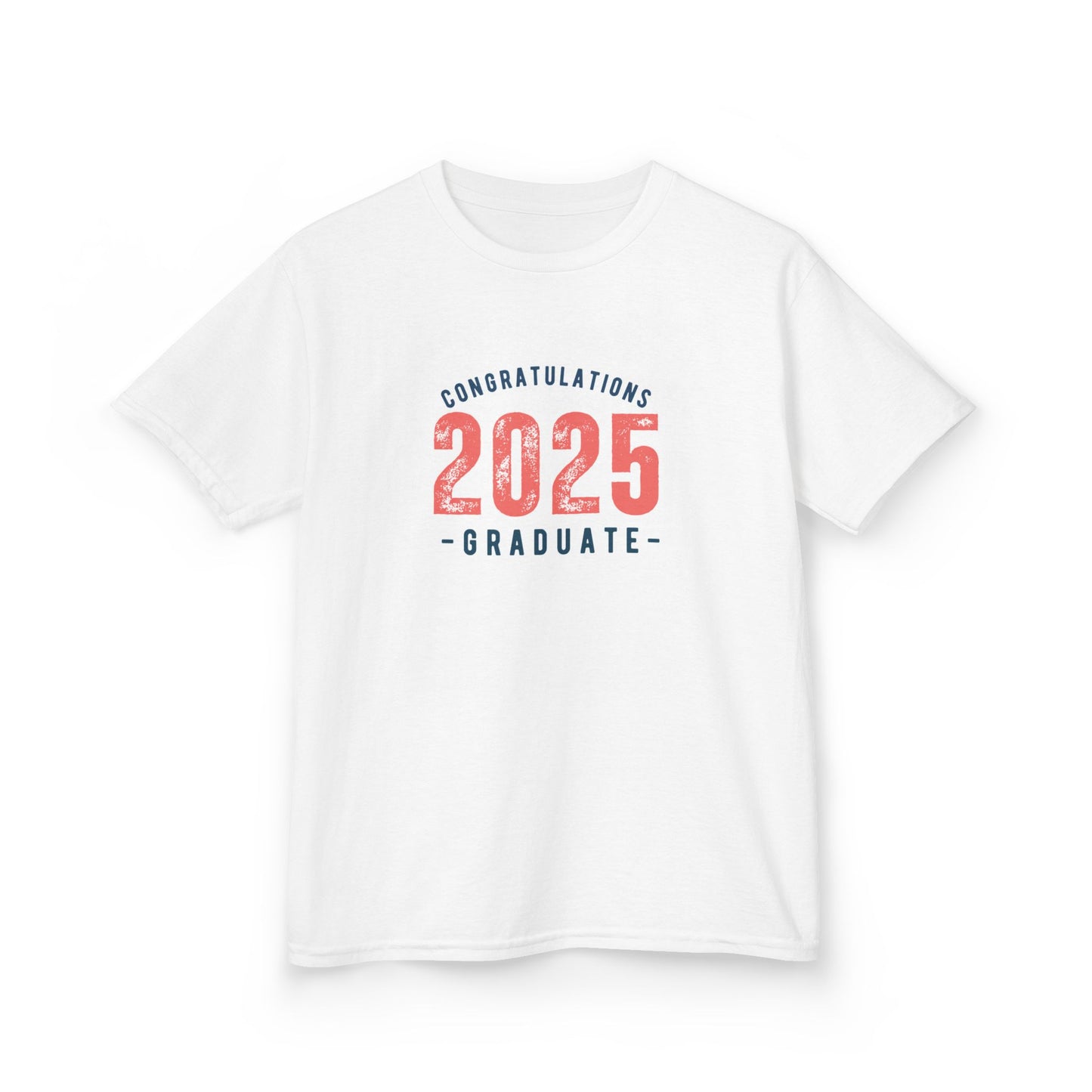 2025 Graduate Kids Cotton Tee - Celebrate Achievements!